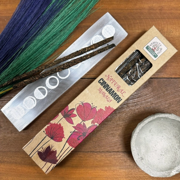 Naturalne Botaniczne Kadzidełka Masala - Cynamon, 11 patyczków