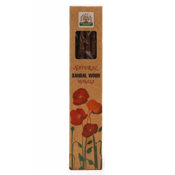 Naturalne Botaniczne Kadzidełka Masala - Drzewo Sandałowe, 11 patyczków