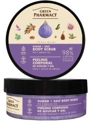 Peeling cukrowo-solny do ciała Figi i Olej arganowy GREEN PHARMACY 200 ml