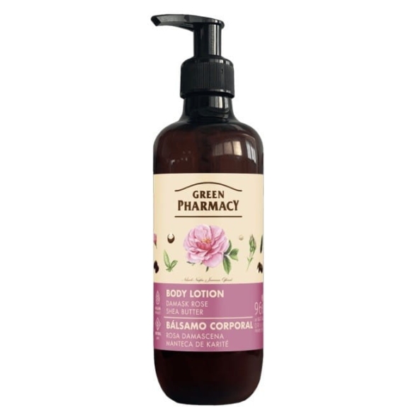 Balsam do ciała Róża damasceńska i Masło shea GREEN PHARMACY 400 ml