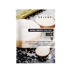 Rozświetlająca Maska w płachcie z Ryżem ORJENA Rice Mask Sheet