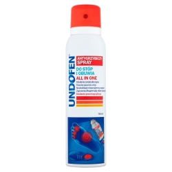 UNDOFEN Aktywny spray do stóp i obuwia All in One, 150 ml
