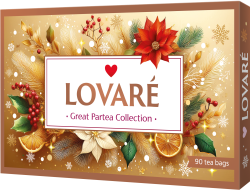 Zestaw Herbat GREAT PARTEA Kolekcja 18 smaków, LOVARE