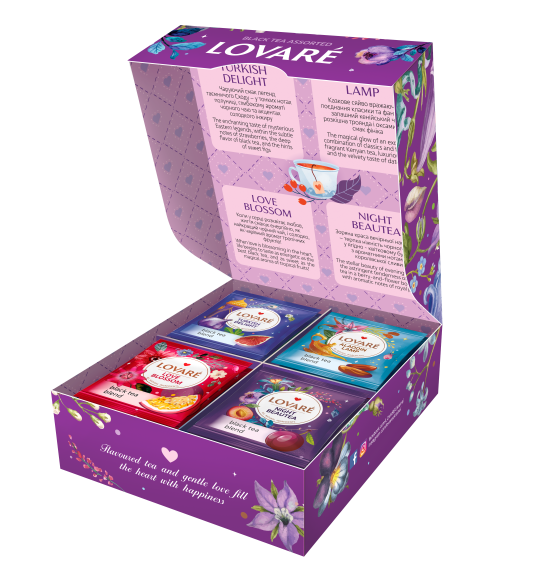 Zestaw Herbat LOVARE „Assorted Oriental” – 32 saszetki