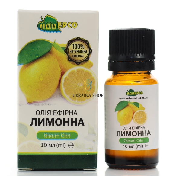 Olejek Cytrynowy, 100% Naturalny, Adverso-10ml