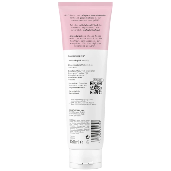 GUHL Szampon nabłyszczający i pielęgnujący skórę głowy, 150 ml