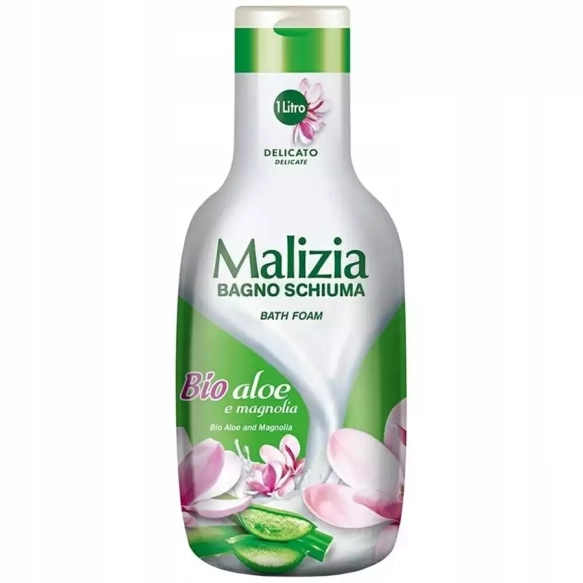 MALIZIA Płyn do kąpieli Bio Aloes i Magnolia 1000 ml