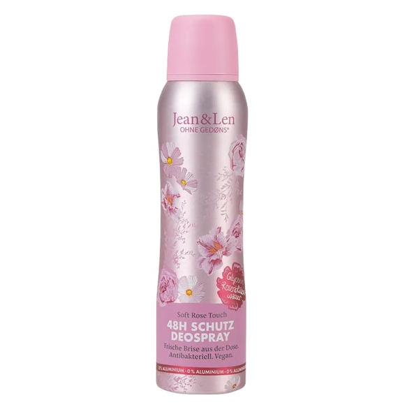 Dezodorant w sprayu z wodą różaną Jean &amp; Len, 150 ml