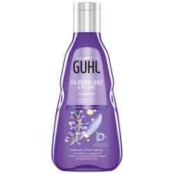 Szampon do Włosów Siwych, Srebrnych i Blond, GUHL Silberglanz & Pflege, 250 ml
