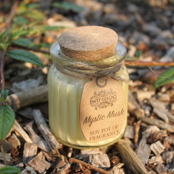 Piżmo (Musk) Świeca Zapachowa Sojowa, 60g