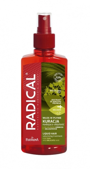 FARMONA Radical Włos w płynie - kuracja nadająca objętość 75 ml