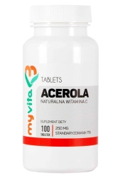 Acerola 250mg, Natural Vitamin C, MyVita