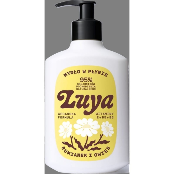 YOPE Luya Witaminowe Mydło w płynie - Rumianek i Owies 400 ml