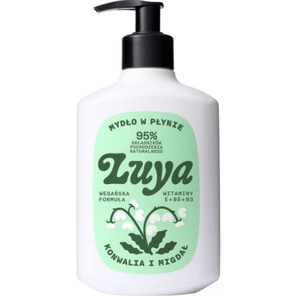 YOPE Luya Witaminowe Mydło w płynie - Konwalia i Migdał 400 ml