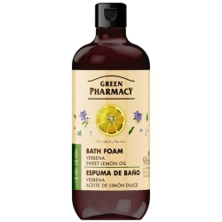 Piana do kąpieli, werbena i olejek ze słodkiej cytryny, Zielona Apteka, 500 ml