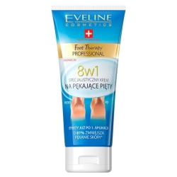 Specjalistyczny krem na pękające pięty 8w1 EVELINE Foot Therapy Professional, 100 ml