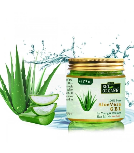 Żel Aloesowy Bio Organic do Skóry i Włosów, Indus Valley, 175ml
