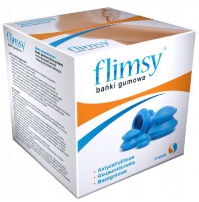 Bańki Chińskie Gumowe FLIMSY (4 szt.)