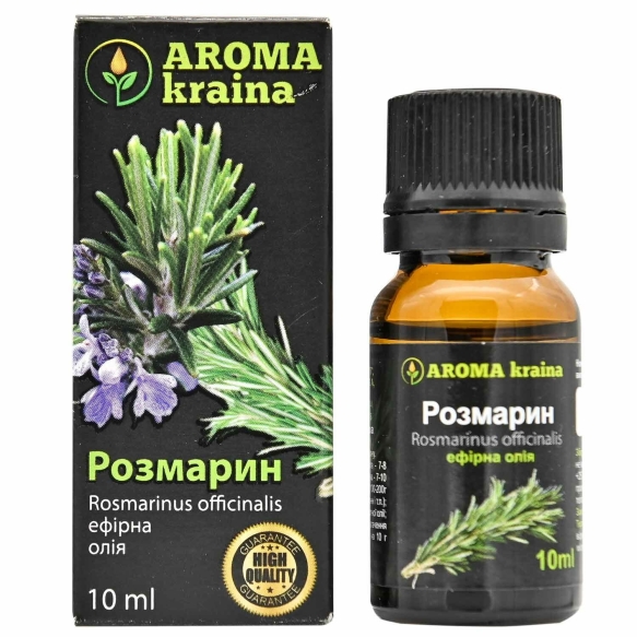 Olejek Eteryczny Rozmarynowy, Naturalny, AROMA kraina, 10ml