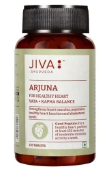 Arjuna Suplement diety wspomagający pracę serca i wątroby, JIVA Ayurveda, 120 tabletek