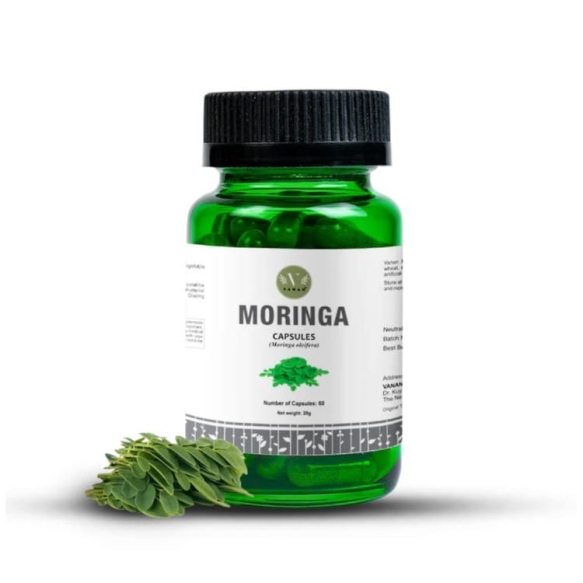 VANAN Moringa Suplement diety wspomagający układ ruchu i regenerację Kapsułki 60 szt.