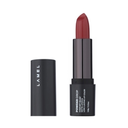 LAMEL Basic Матовая помада Powder Drop - 401 Cold-Beige