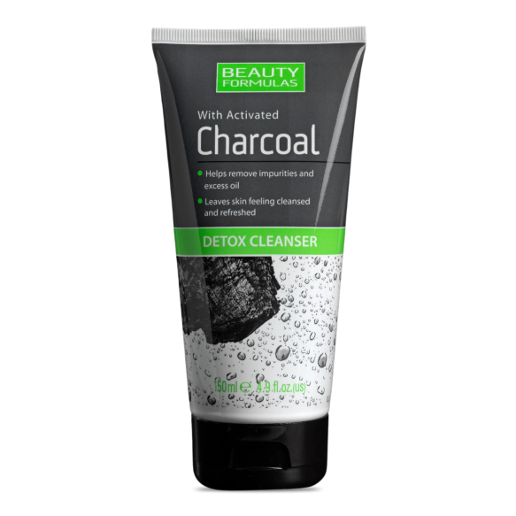 Żel do twarzy detoksykujący głęboko oczyszczający z aktywnym węglem, Beauty Formulas Charcoal, 150ml