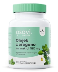 Масло орегано с карвакролом, 180 мг Osavi, 60 кишечнорастворимых капсул