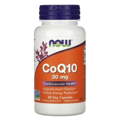 CoQ10 30mg, Now Foods, 60 Vegetarian Capsules