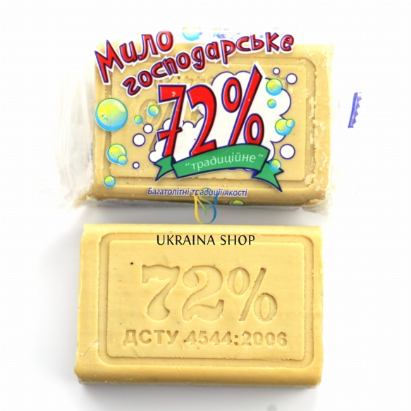 Szare Mydło Ukraińskie, 72% Folia, 180g