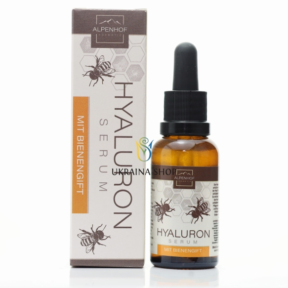 Serum hialuronowe z jadem pszczelim Alpenhof, 30ml