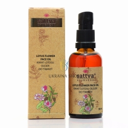 Цветок лотоса масло для лица и тела, 100% натуральное, SATTVA, 50мл
