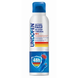UNDOFEN Aktywny spray do stóp i obuwia 48H 150 ml