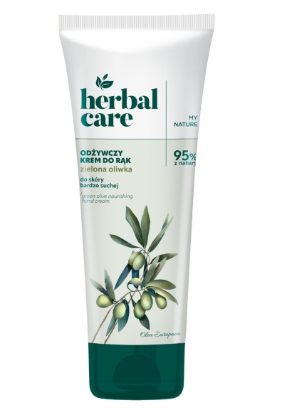 FARMONA Herbal Care Odżywczy krem do rąk Zielona Oliwka  100 ml
