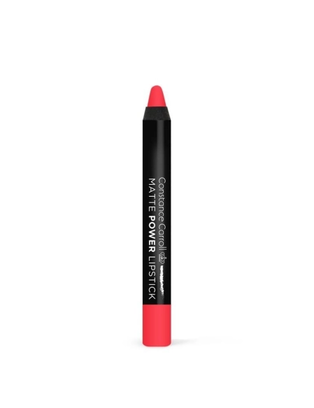 Constance Carroll Matte Power Lipstick Pomadka matowa w kredce nr 04 Bright Red  1szt