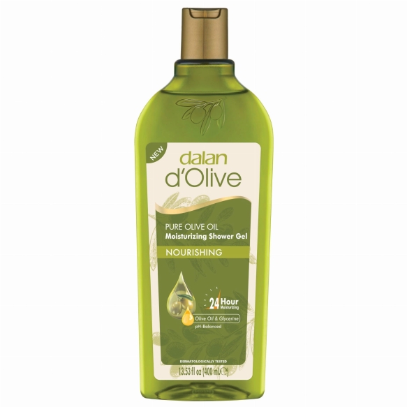 Odżywczy żel pod prysznic DALAN d`Olive, 400 ml