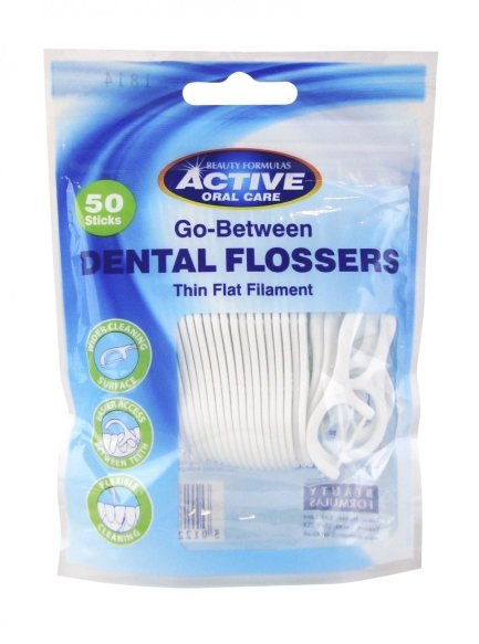 BEAUTY FORMULAS Active Oral Care Niciowykałaczki 50 sztuk