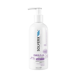 SOLVERX Baby Skin Emulsja-Emolient do kąpieli dla dzieci 250 ml