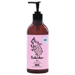 Rabarbar i Róża Naturalne Mydło do Rąk w Płynie, Yope, 500 ml