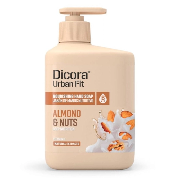 DICORA Urban Fit Mydło do mycia rąk Migdały i Orzechy włoskie 500 ml