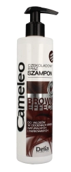 DELIA COSMETICS CAMELEO BROWN EFFECT Odświeżający szampon z efektem pogłębienia koloru dla brunetek 250ml