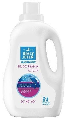 Biały Jeleń Hipoalergiczny żel do prania - kolor  1.5L