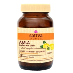 Amla – ekstrakt standaryzowany 40%, Sattva, 60 kapsułek