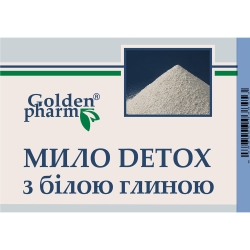 Мыло DETOX с белой глиной, Голденфарм, 70г