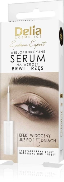 DELIA COSMETICS Serum na wzrost rzęs i brwi  7 ml