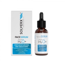 POGNIECIONY KARTONIK SOLVERX Deep H2O+ Serum do twarzy głęboko nawilżające - skóra sucha i odwodniona 30 ml