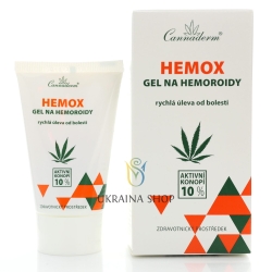 Żel konopny na hemoroidy, Cannaderm Hemox, 40 g