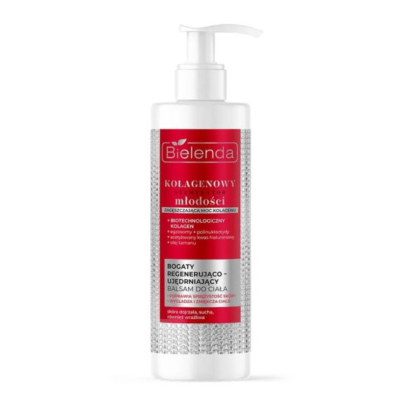 BIELENDA Kolagenowy stymulator młodości Bogaty regenerująco - ujędrniający balsam do ciała 350 ml