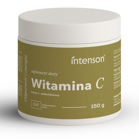 Vitamin C, Ascorbic Acid, Powder, Intenson, 150g