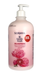 SORAYA Żele pod prysznic Family Fresh DELIKATNOŚĆ z pompką 1000ml